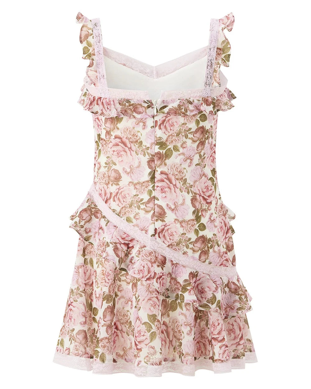 Camellia Frill Mini Dress in Floral | Tween