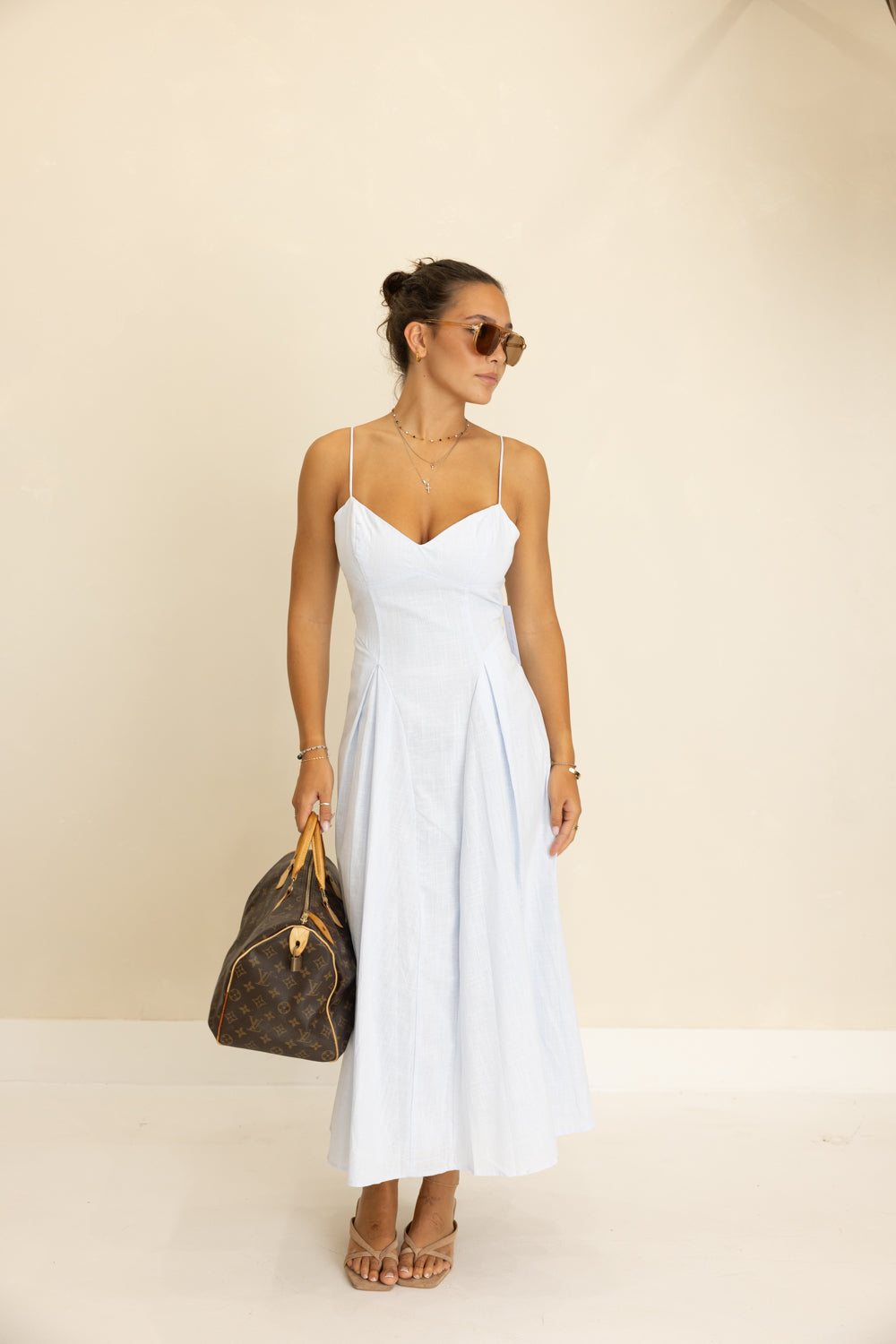 caroline long dress Maxi Limited Time Offer Soft green draping and Backless Long Beaded Formal RENTAL DURATION:4 DAYS