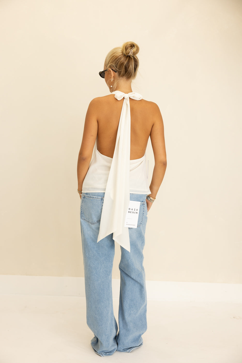 Florence Halter Neck Wrap Top