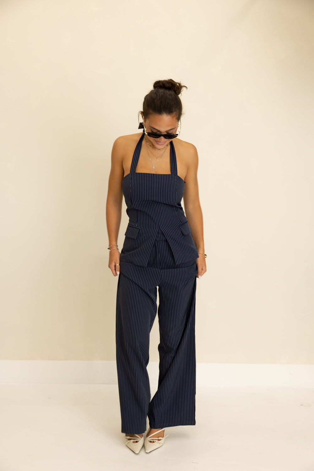 Noelle Striped Pants