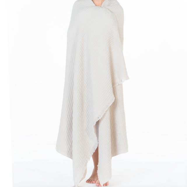 Waffle Soft 100% Turkish Cotton Blanket - 5 Colors