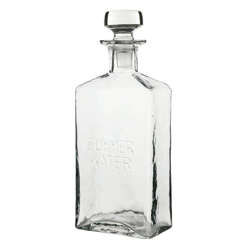 Face to Face Glass Decanter - Summer Water