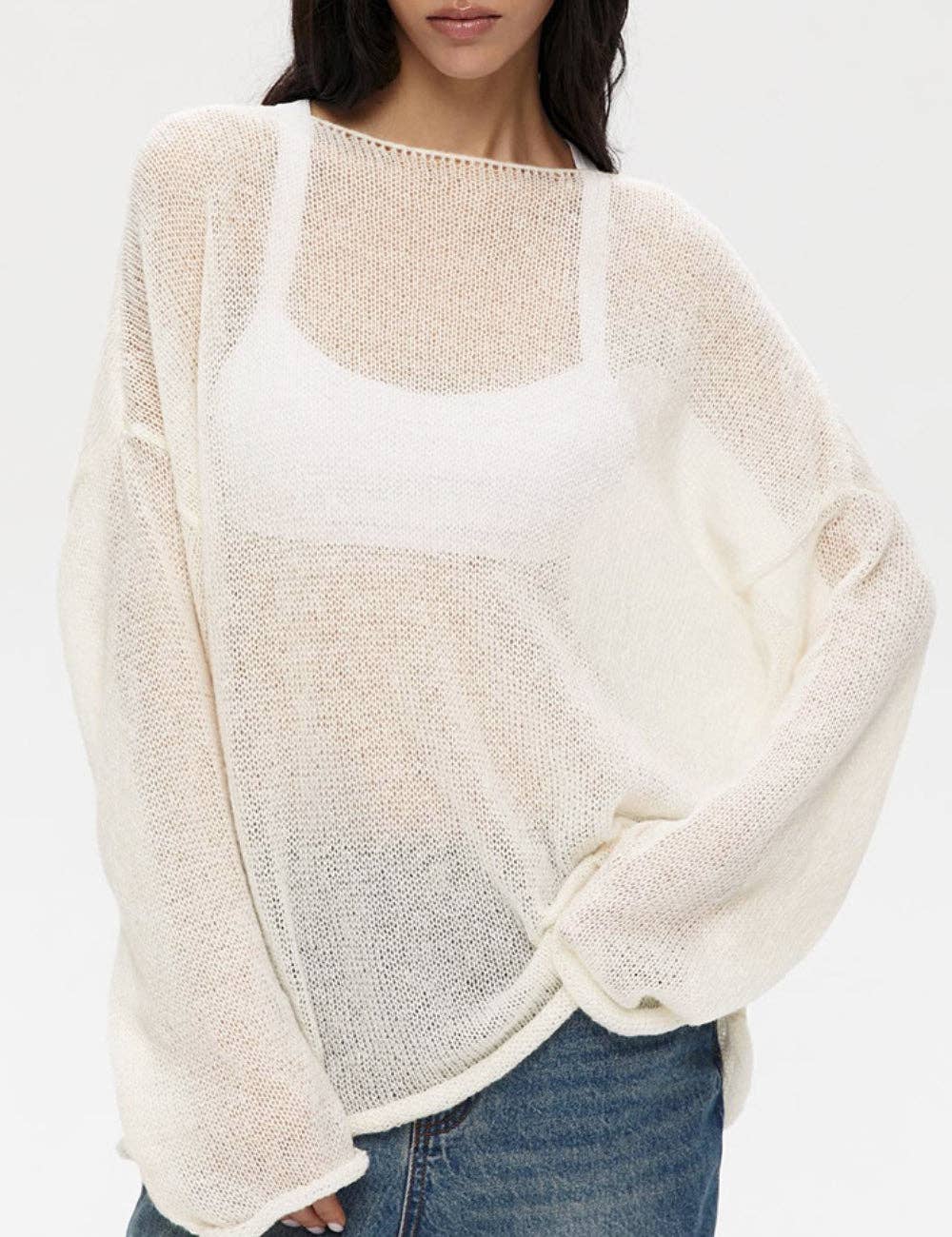 Sienna Knit Wide Crew Neck