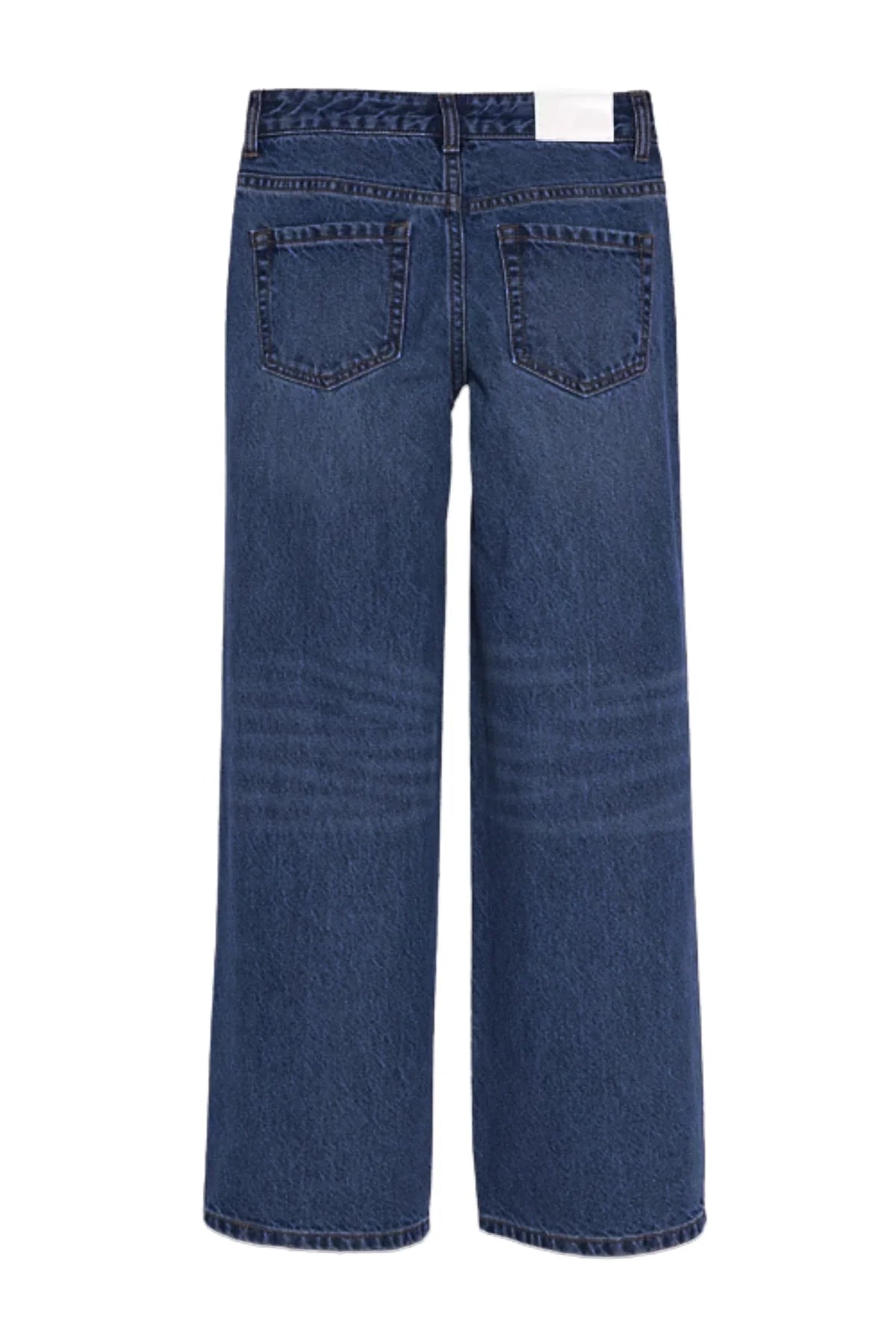 Tween Chicago Mid Wash Low Rise Wide Leg Jeans