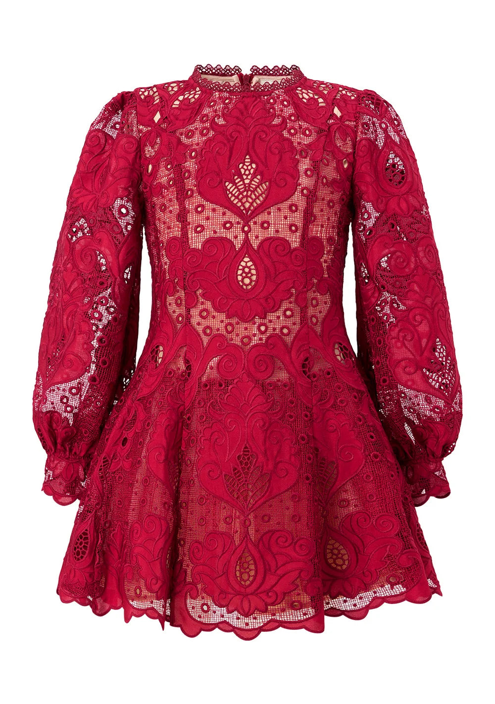 Gisele Mini Dress in Wine | Tween