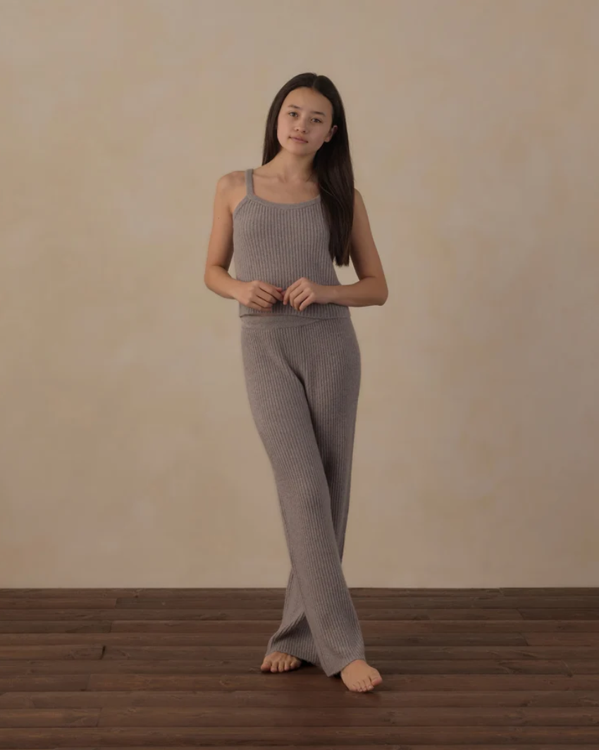 Fuzzy Knit Lounge Set