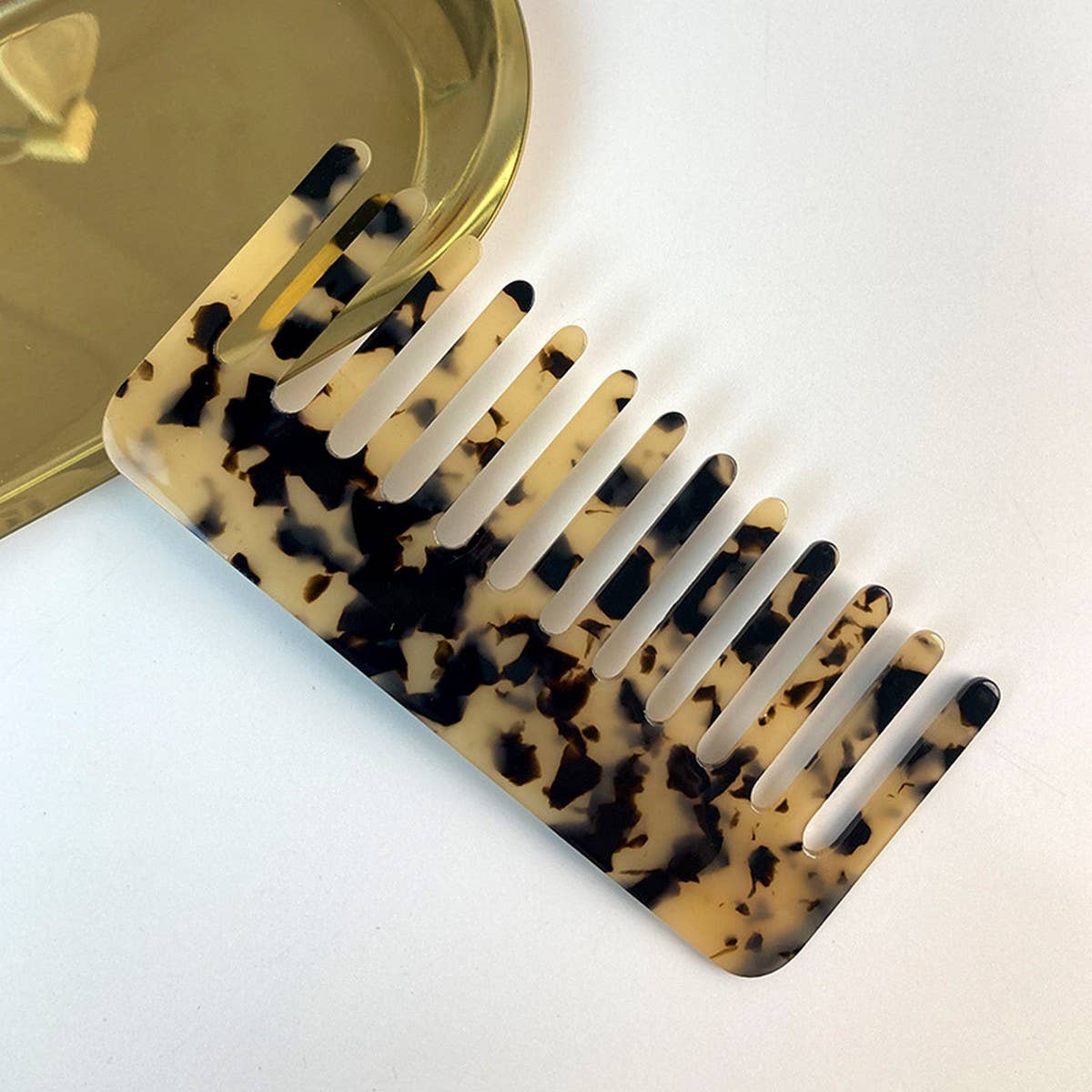 Tortoiseshell Acetate Comb Vintage Anti-Static_CWMM6403