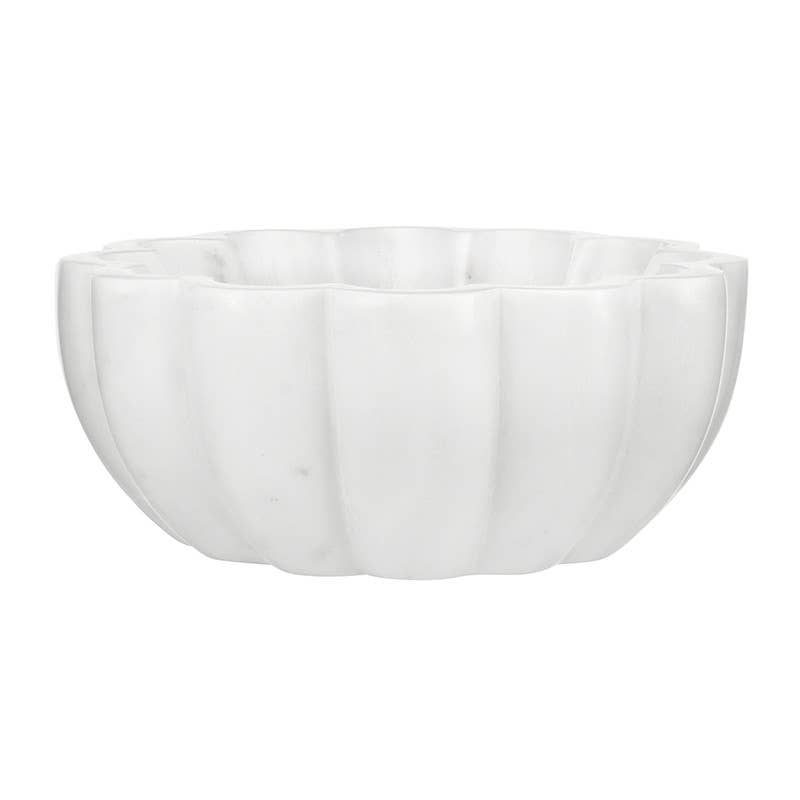Face to Face Marble Bowl - Scallop