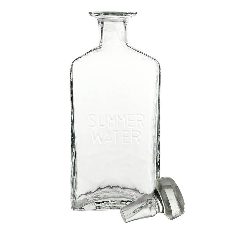 Face to Face Glass Decanter - Summer Water