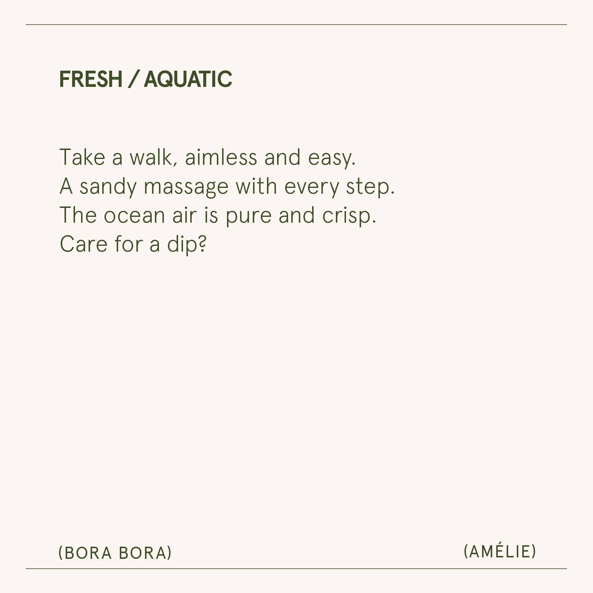 Scented Candle - Bora Bora - 11 oz | La Jolie Muse