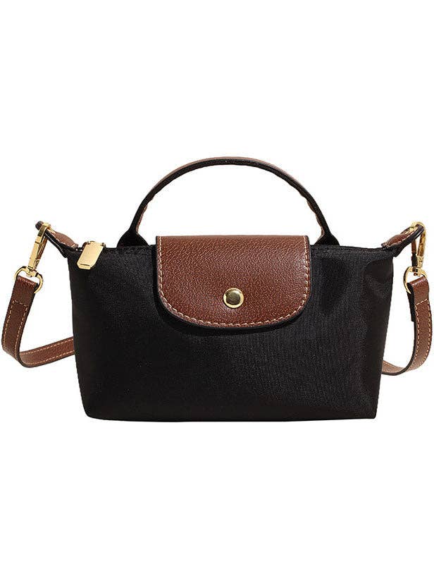 Ladies Color Block Flap Crossbody