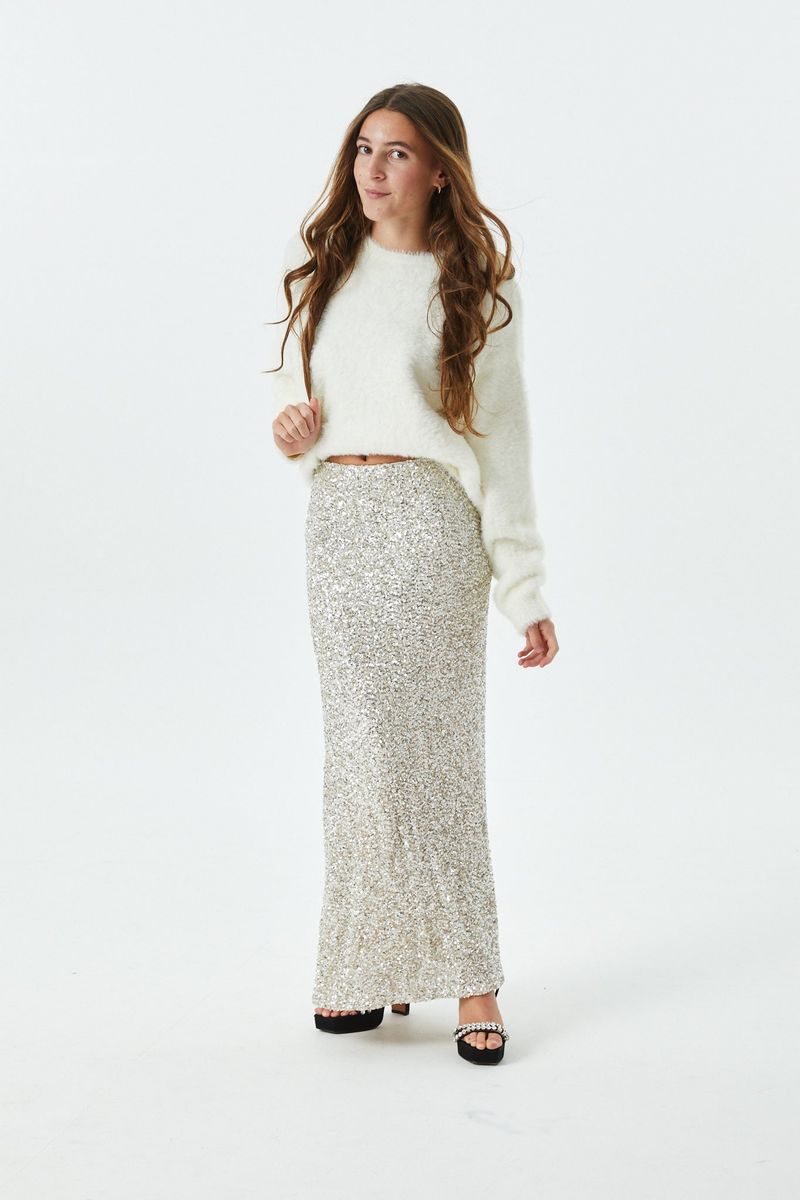 Tween Delfina Long Sequin Skirt