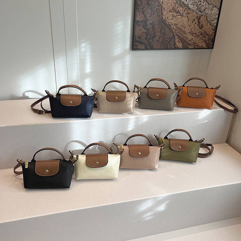Ladies Color Block Flap Crossbody