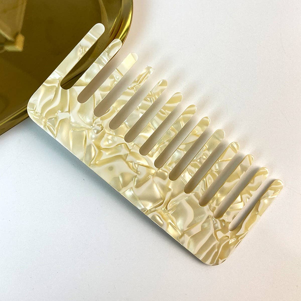 Tortoiseshell Acetate Comb Vintage Anti-Static_CWMM6403