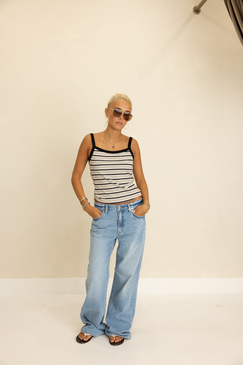 Belinda Ribbed Knit Tank
