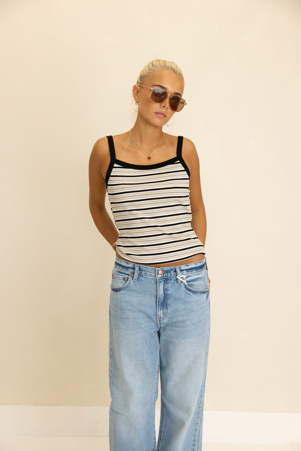 Belinda Ribbed Knit Tank