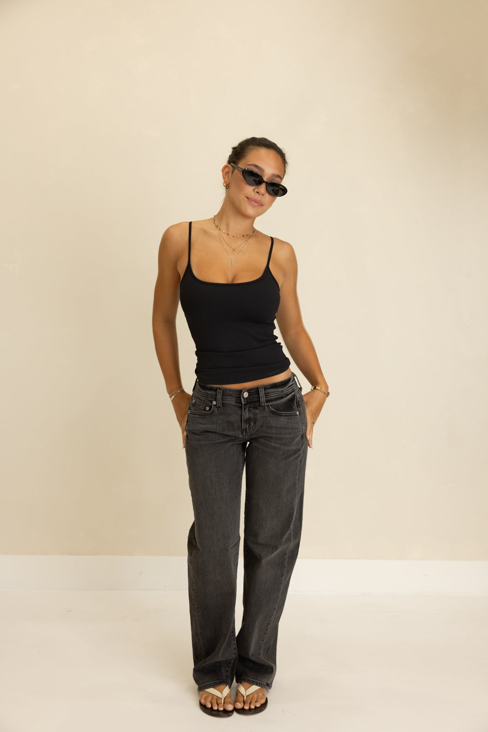 Replay Low Rise Soft Barrel V-Waist