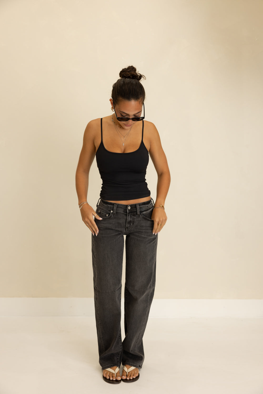 Replay Low Rise Soft Barrel V-Waist