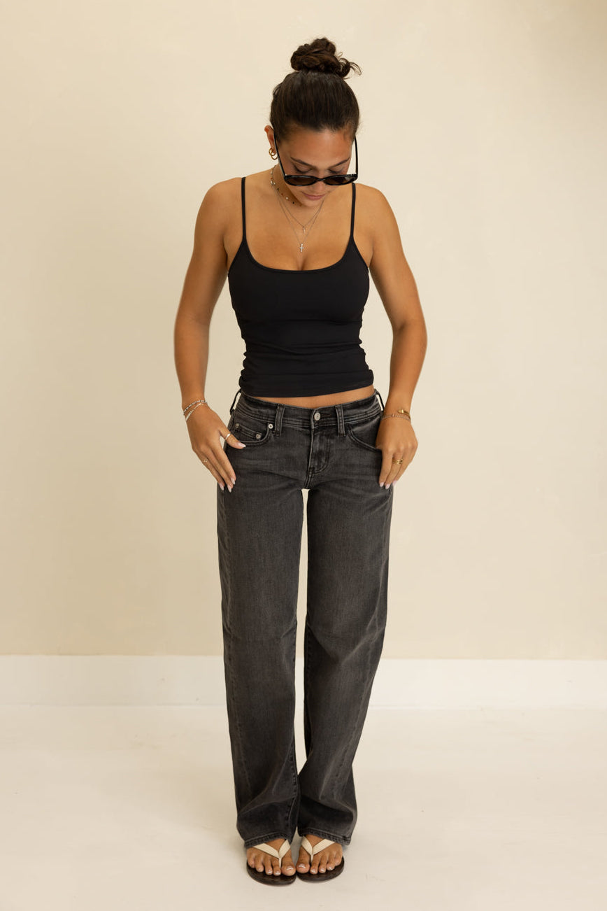 Replay Low Rise Soft Barrel V-Waist