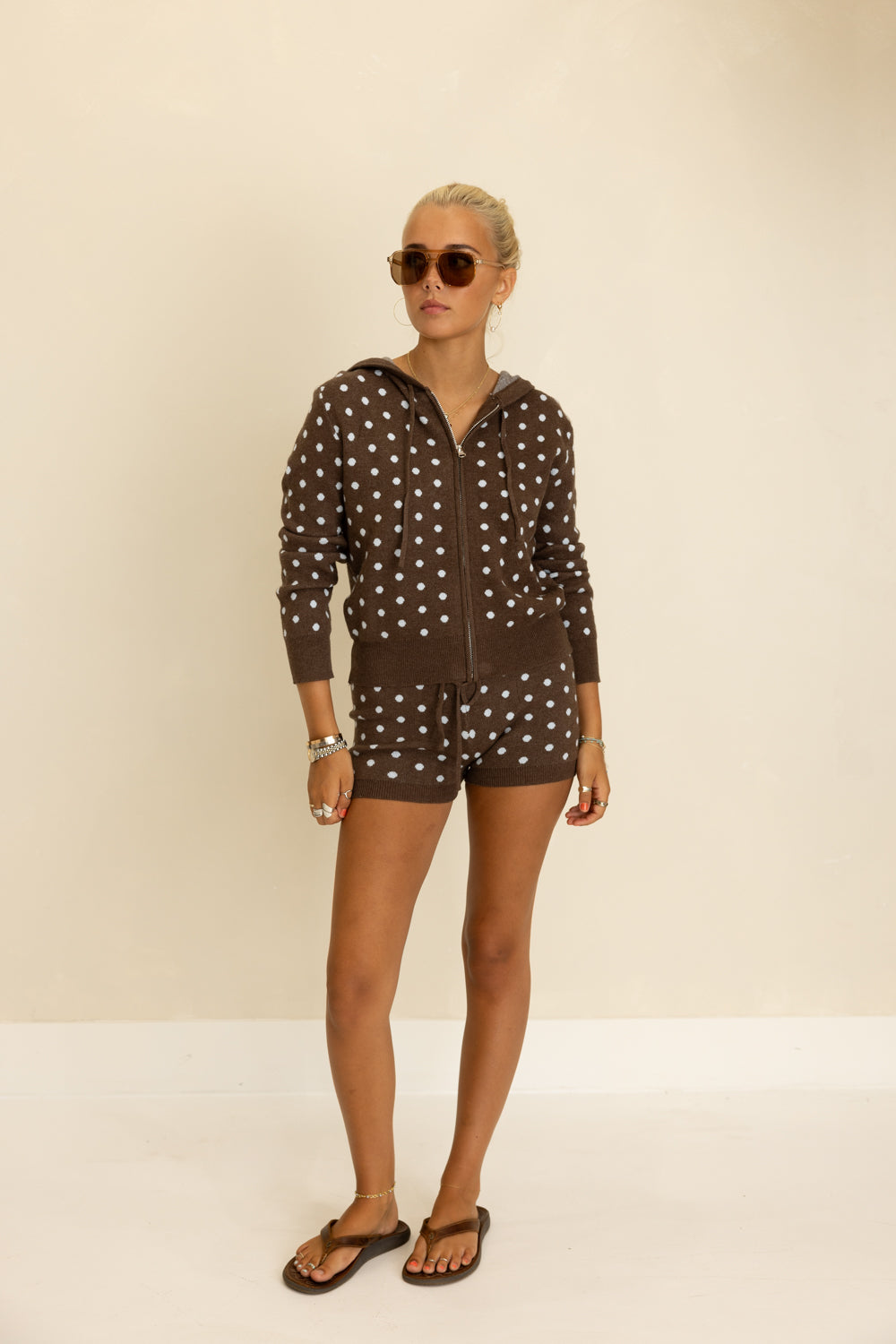 Tinsley Brown Polka Dot Set
