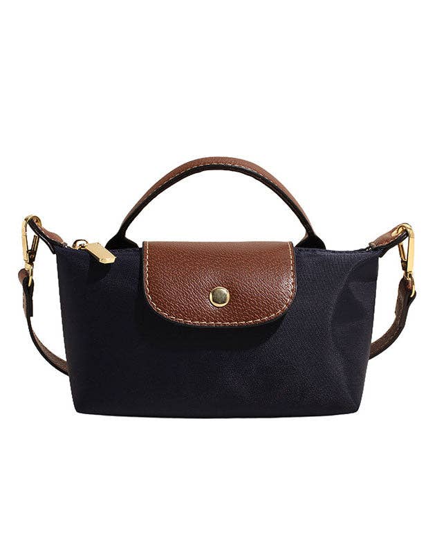 Ladies Color Block Flap Crossbody