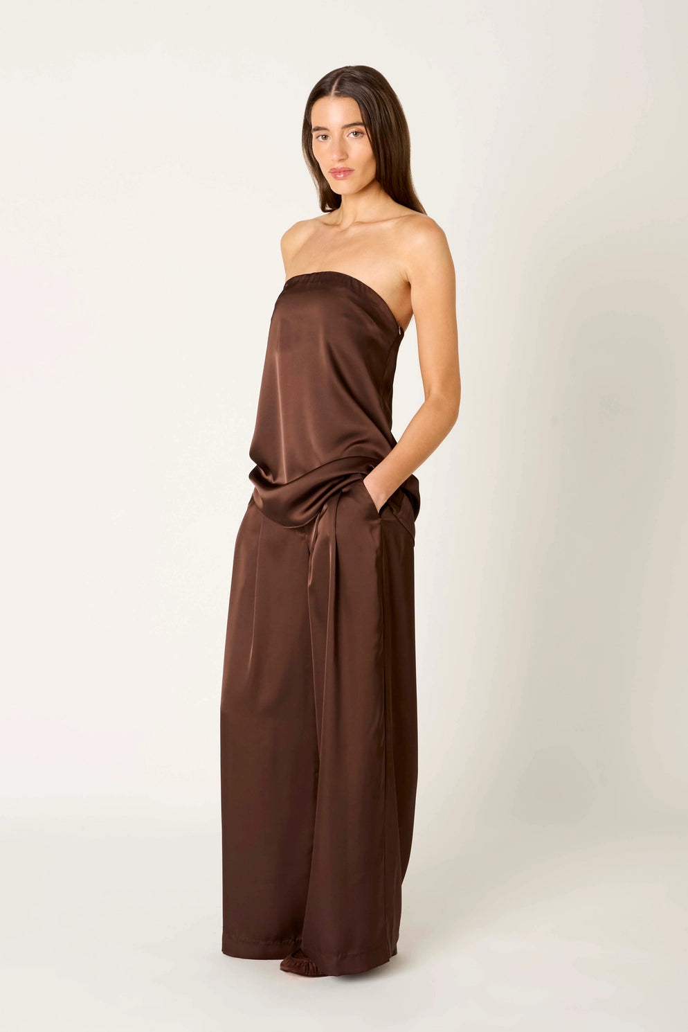 Olivia Chocolate Top