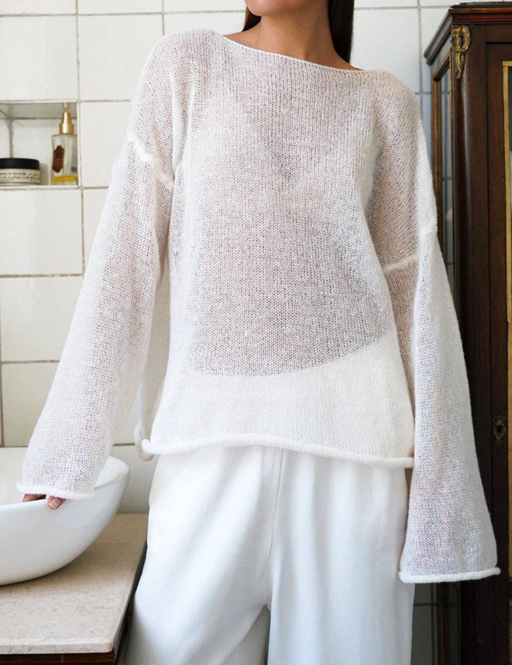 Sienna Knit Wide Crew Neck