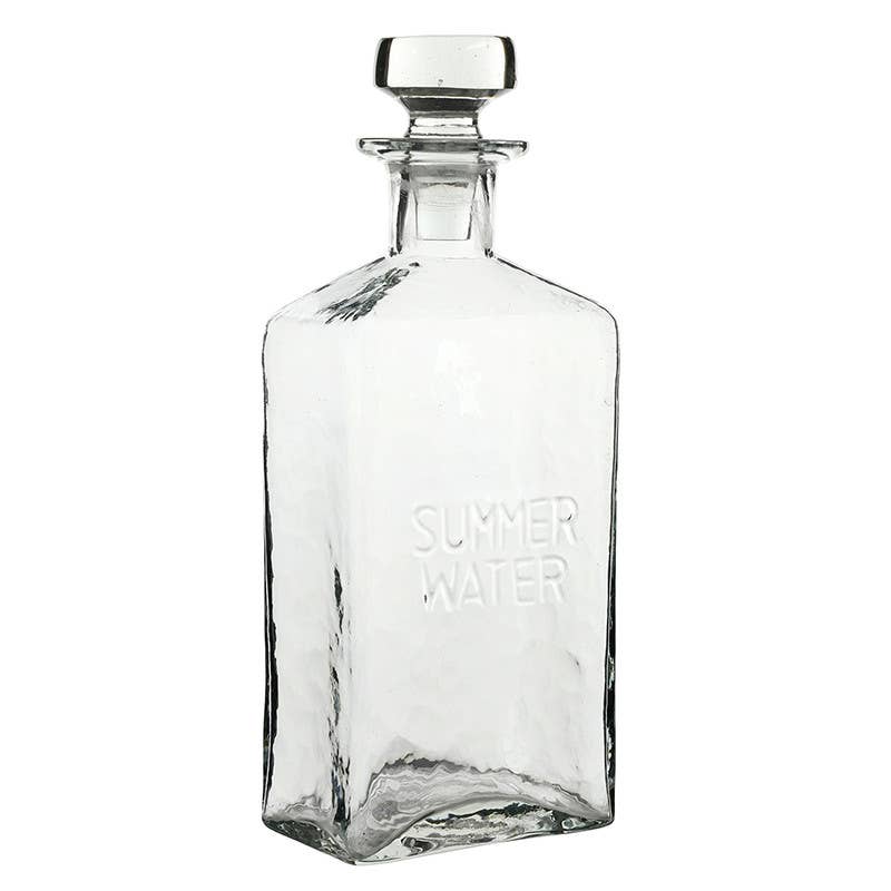 Face to Face Glass Decanter - Summer Water