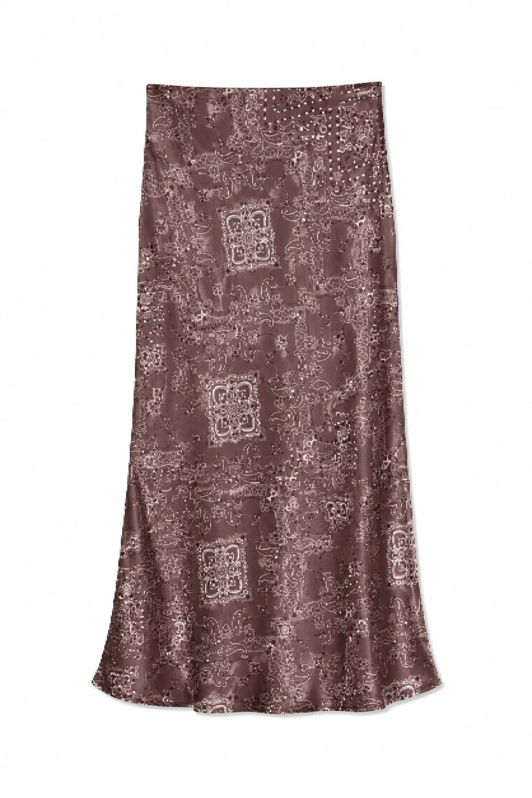 Anastasia Reversible Satin Maxi Skirt | Tween