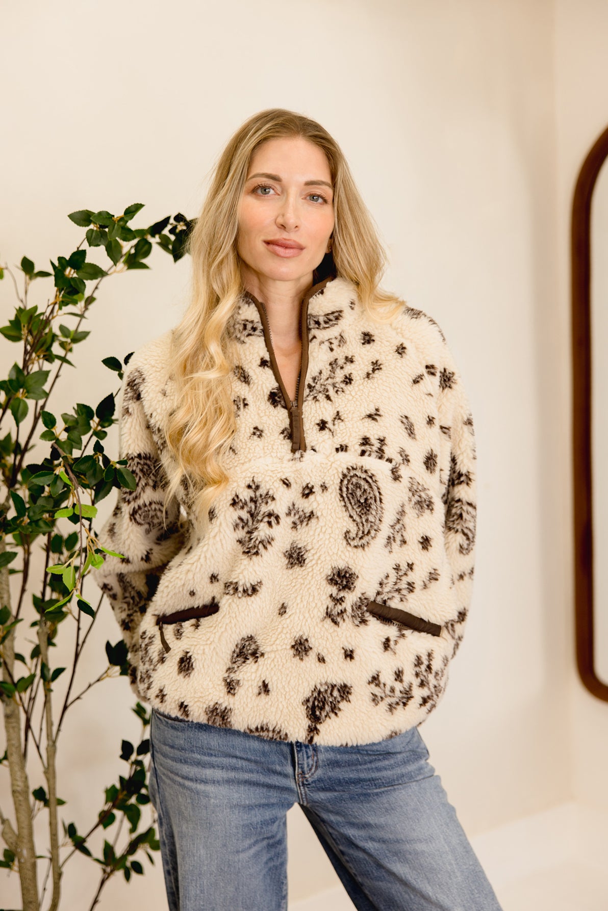 Milly Quarter Zip