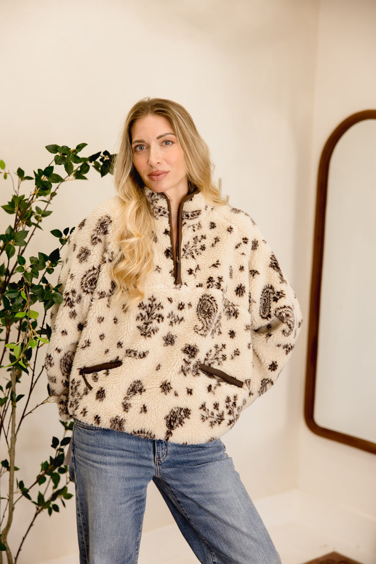 Milly Quarter Zip