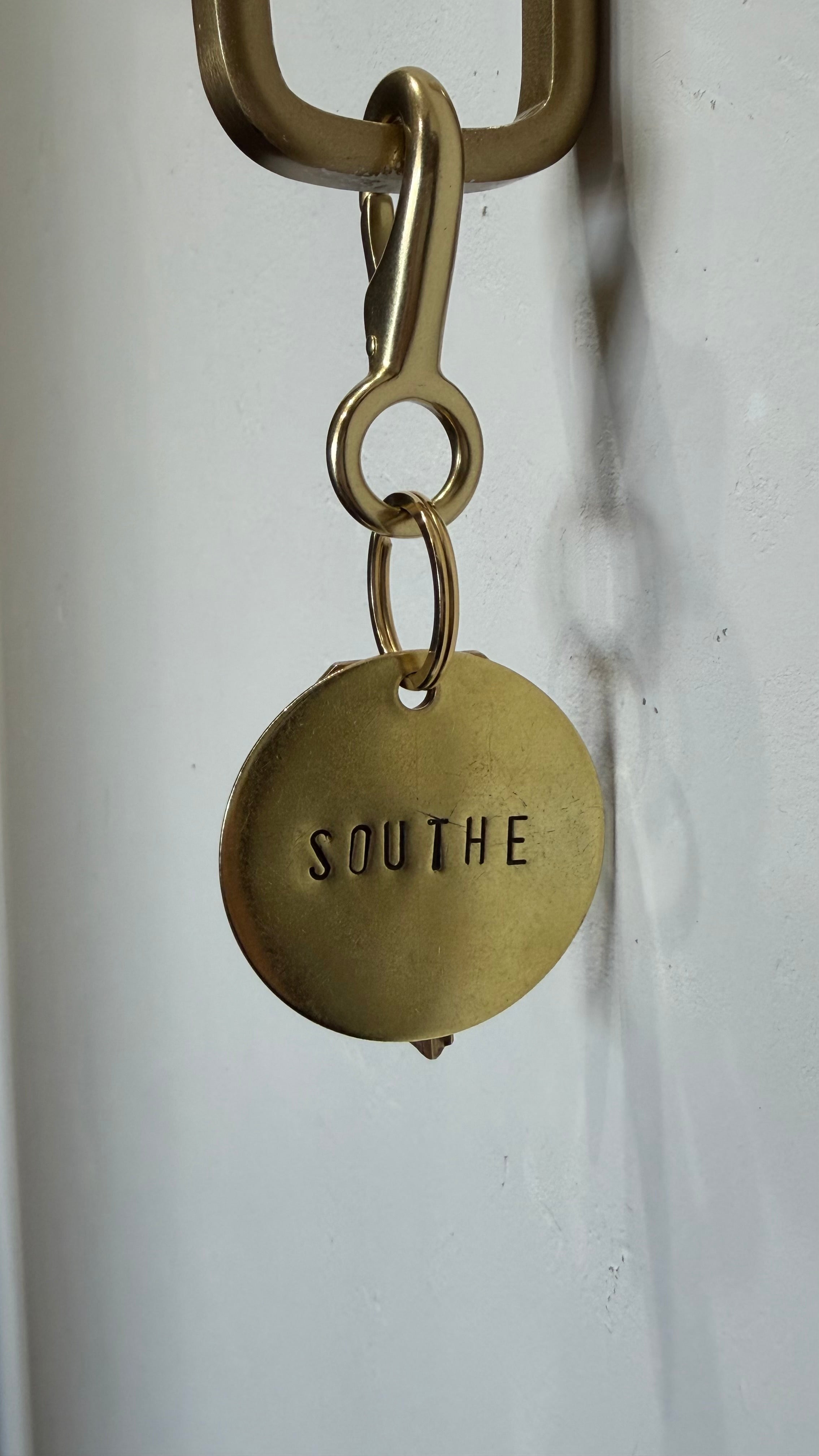 Brass Key Chain