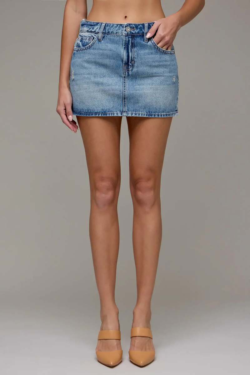 Peyton Denim Skirt