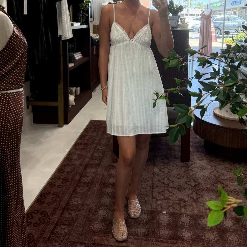 White Lace Dress 