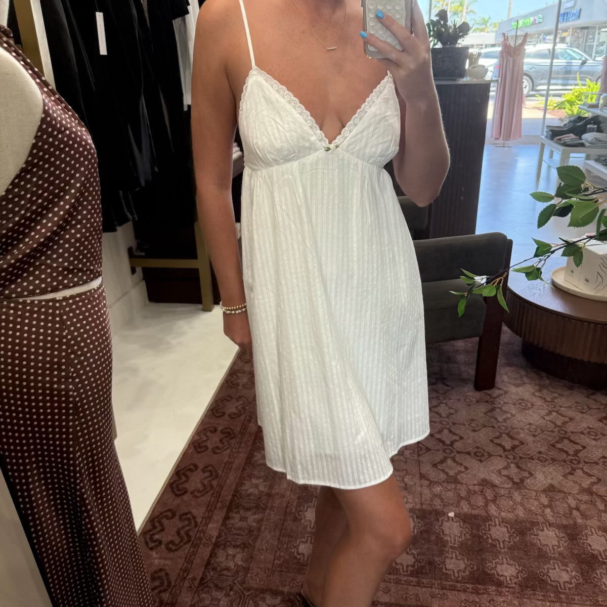 White Lace Dress