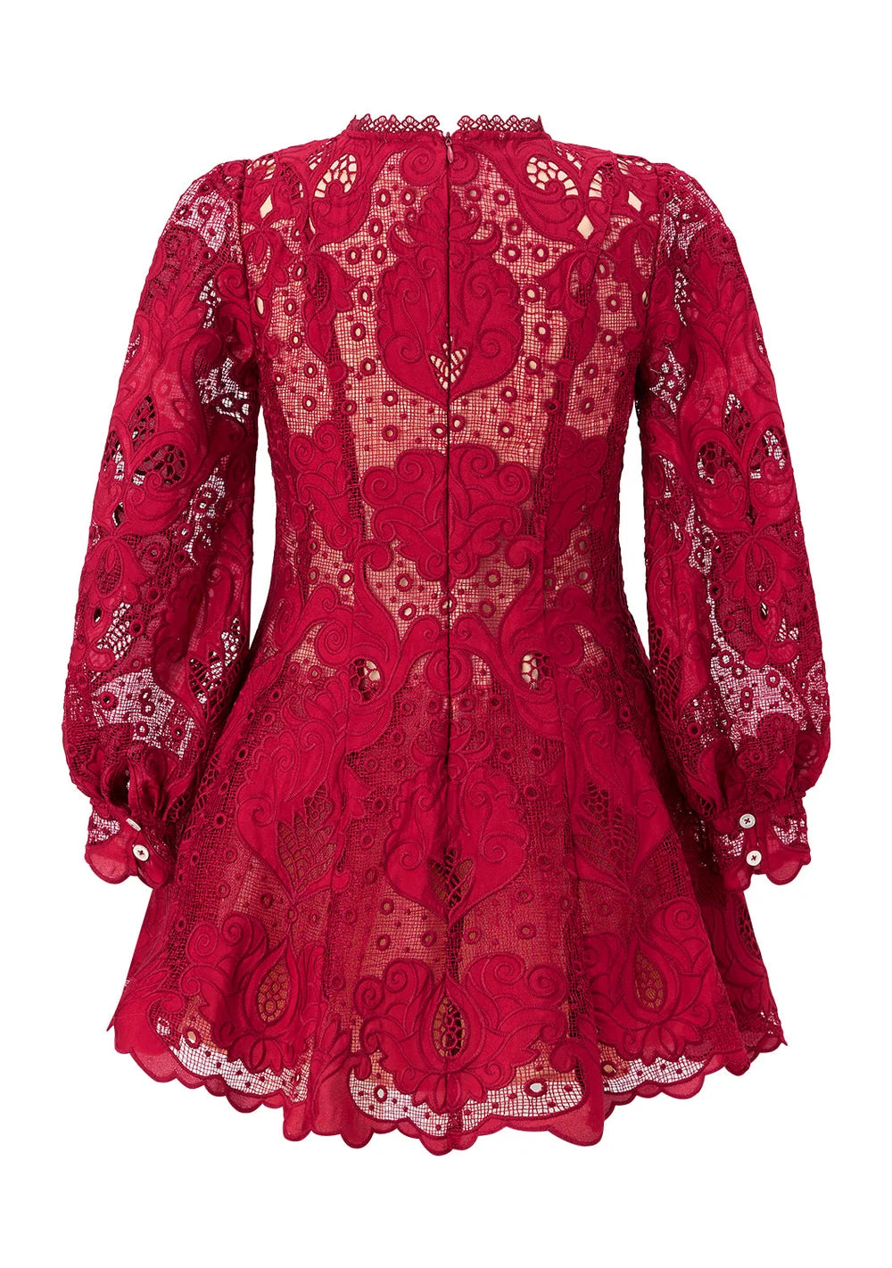 Gisele Mini Dress in Wine | Tween
