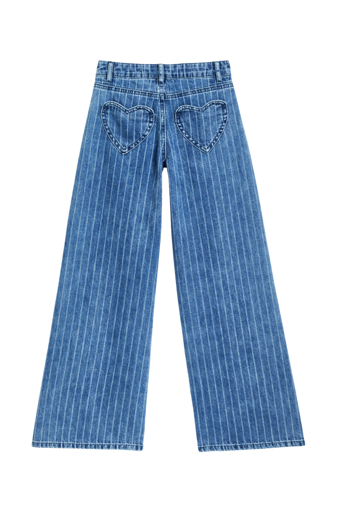 Tween Striped Indigo Jean