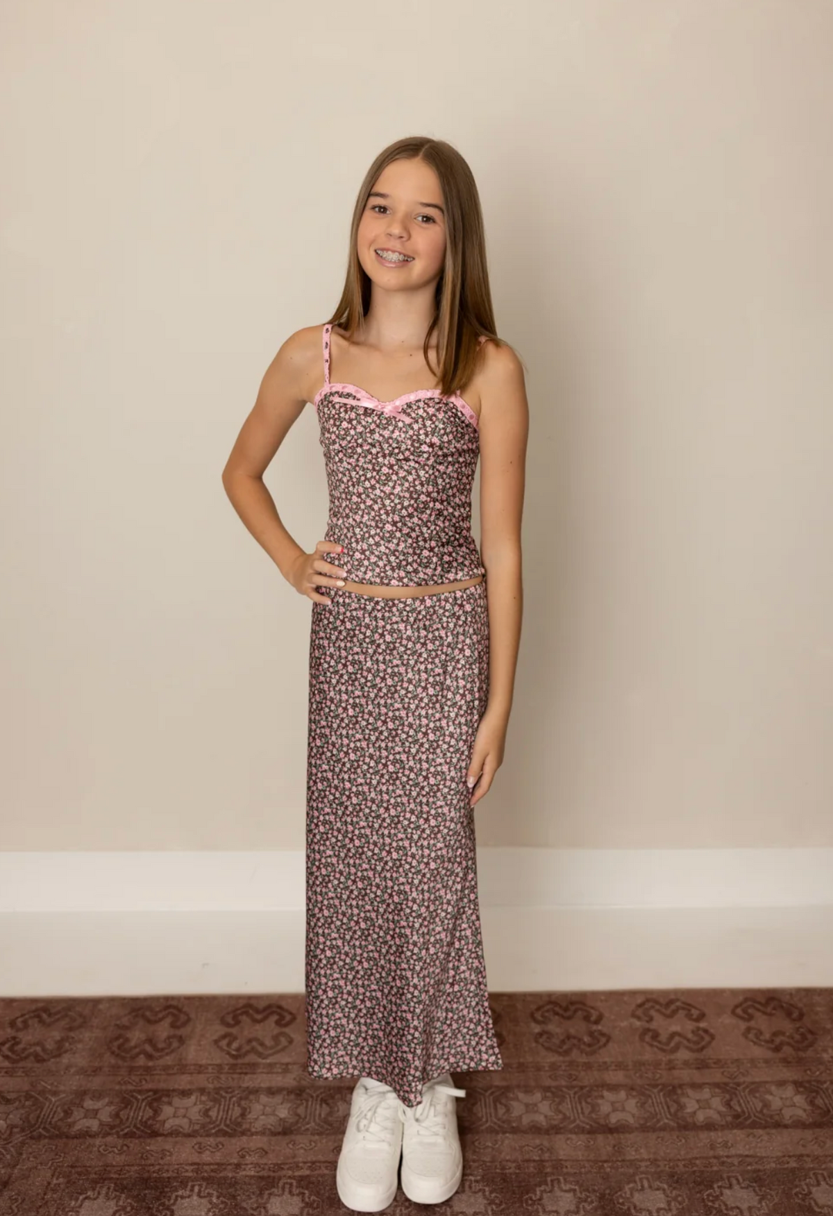 Anastasia Floral Maxi Skirt