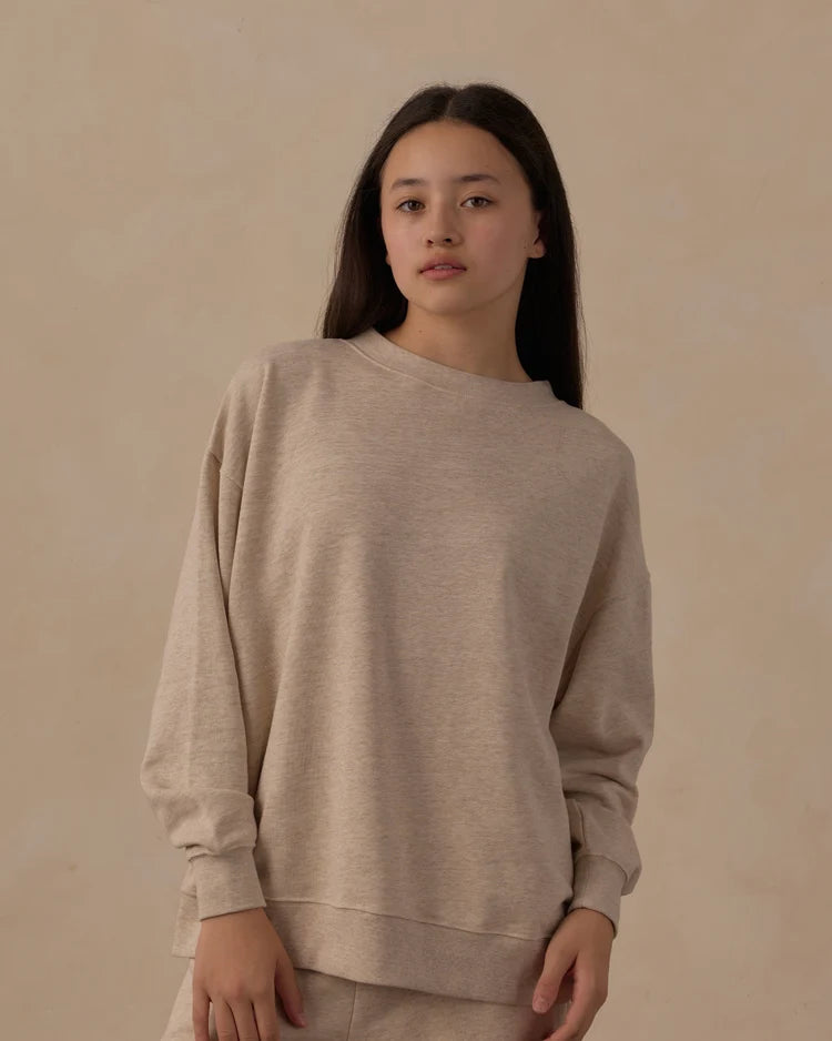 Teen Oversized Mock Neck