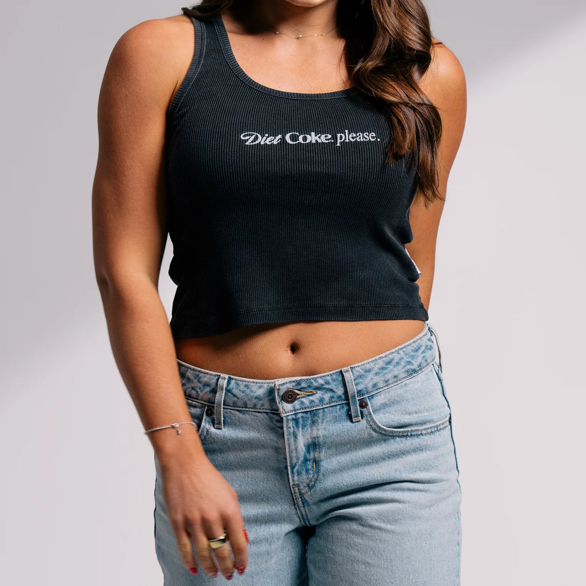 Diet Coke Please Rib Tank