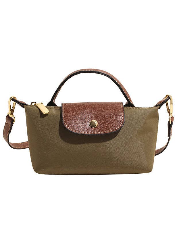Ladies Color Block Flap Crossbody