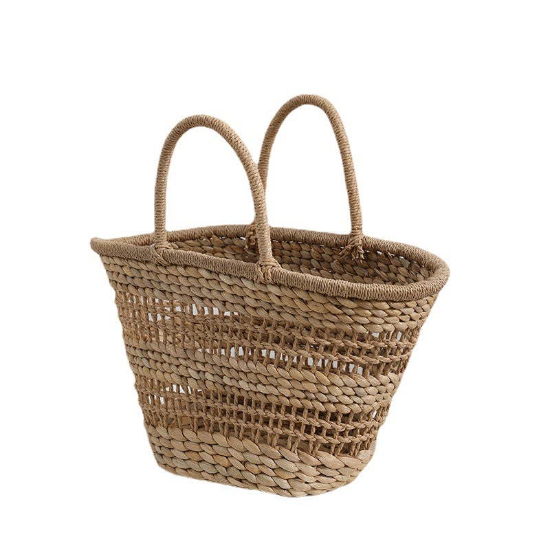 French Vintage Woven Bag Trendy Beach Tote