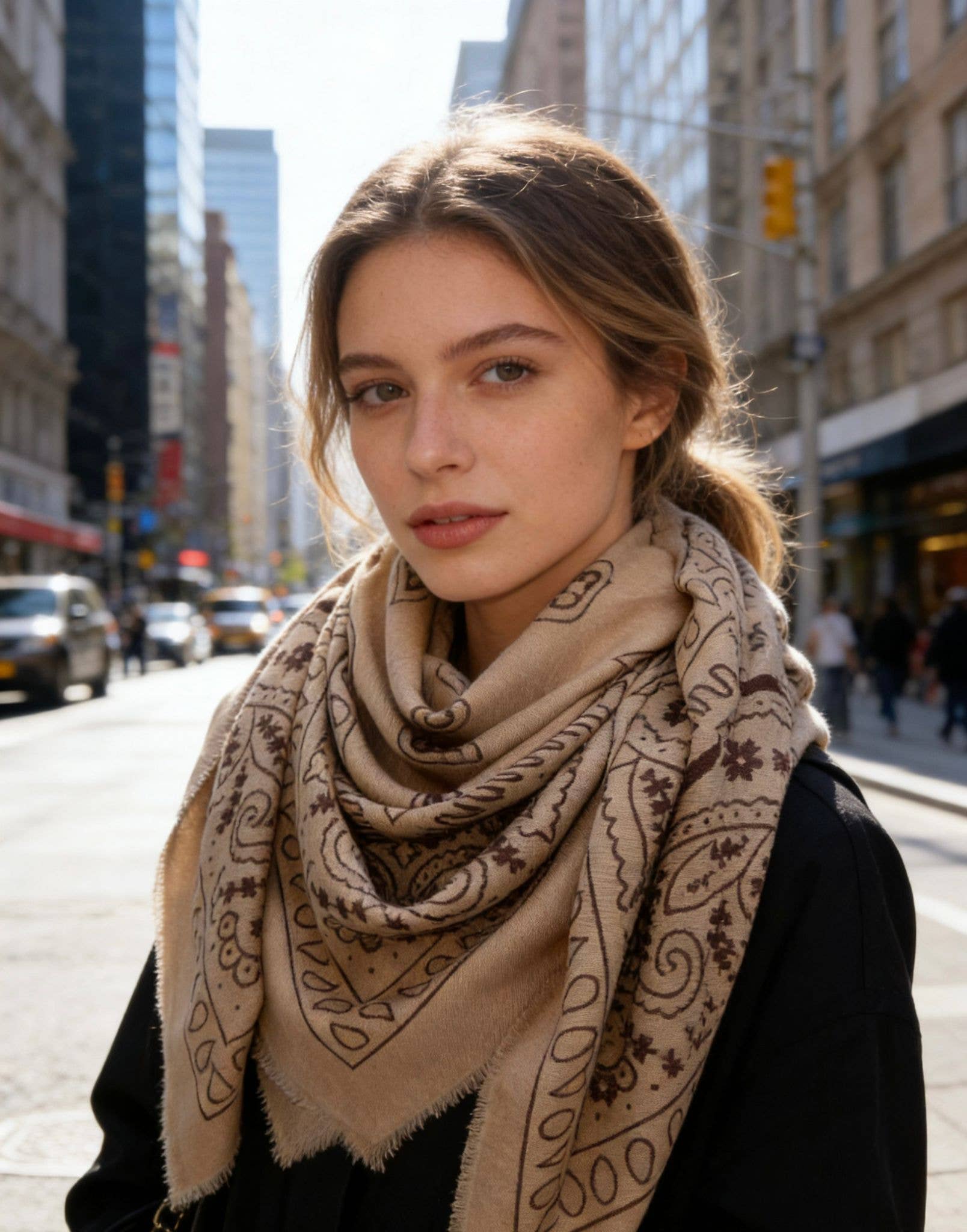 Green Bandana Scarf