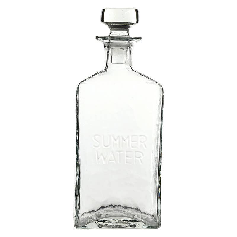 Face to Face Glass Decanter - Summer Water