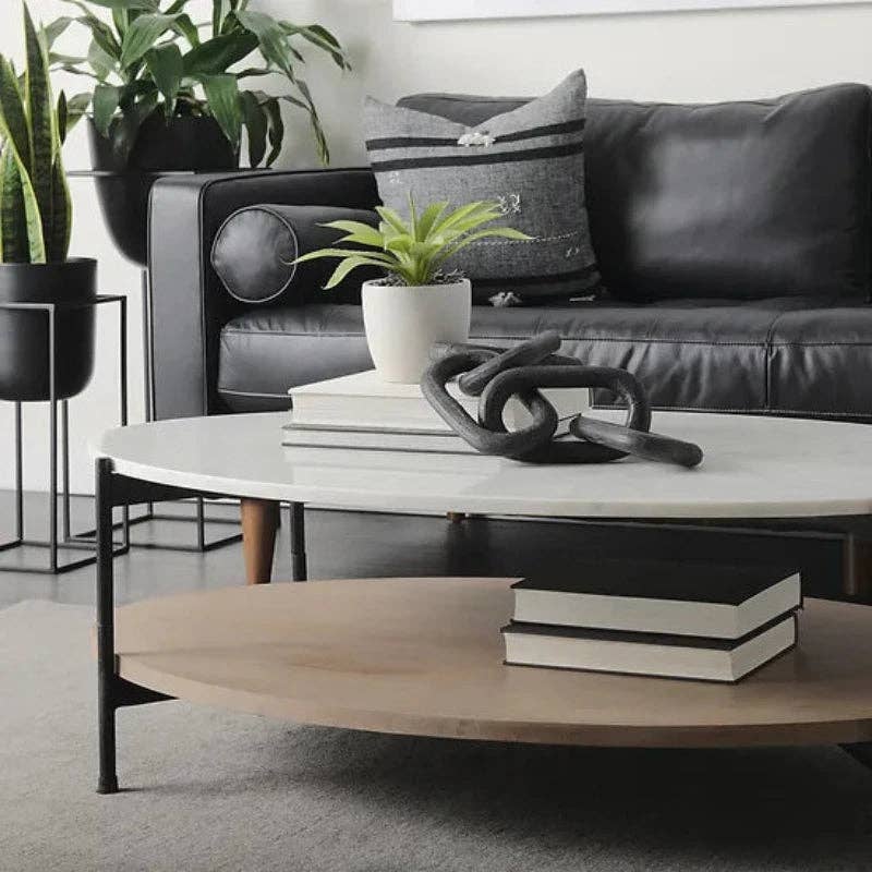 Black Wooden Chain Decor
