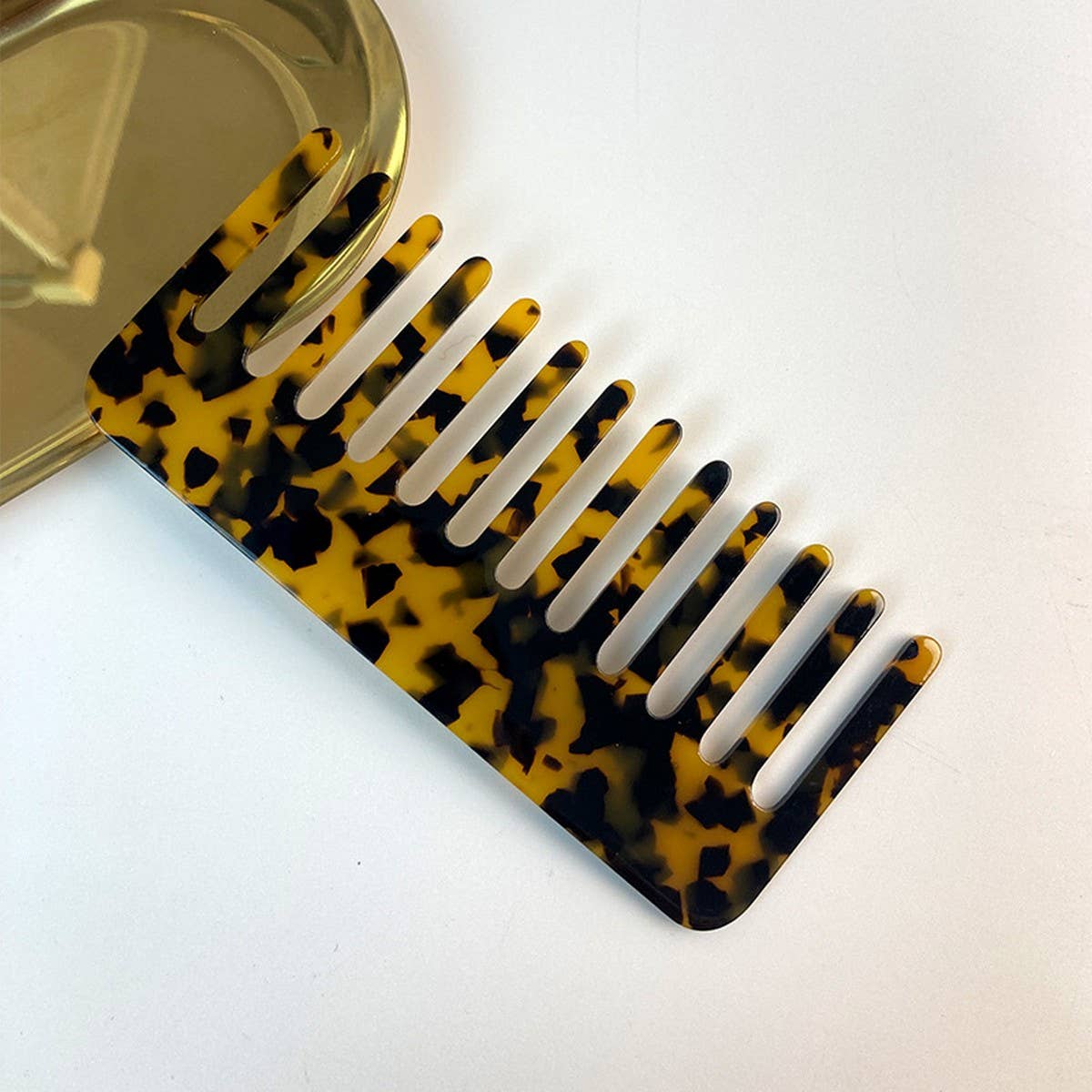 Tortoiseshell Acetate Comb Vintage Anti-Static_CWMM6403