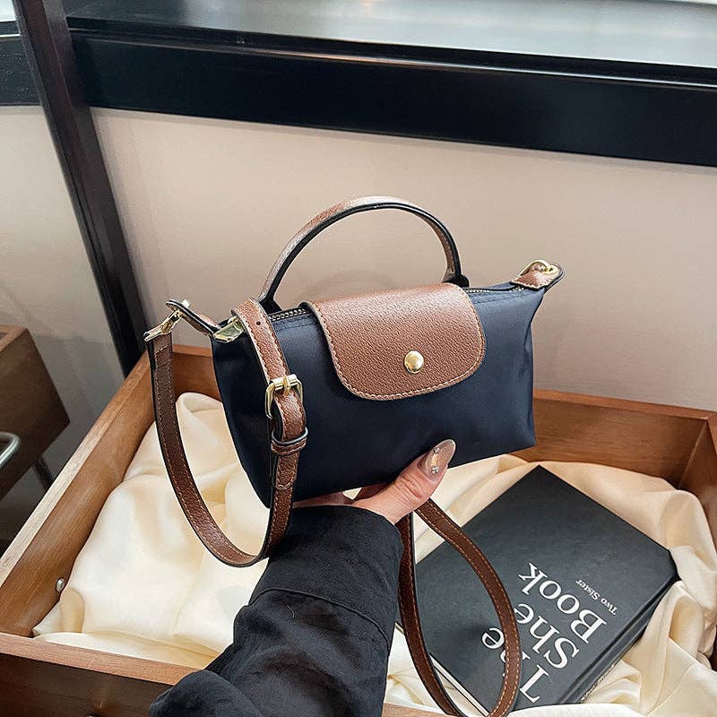 Ladies Color Block Flap Crossbody