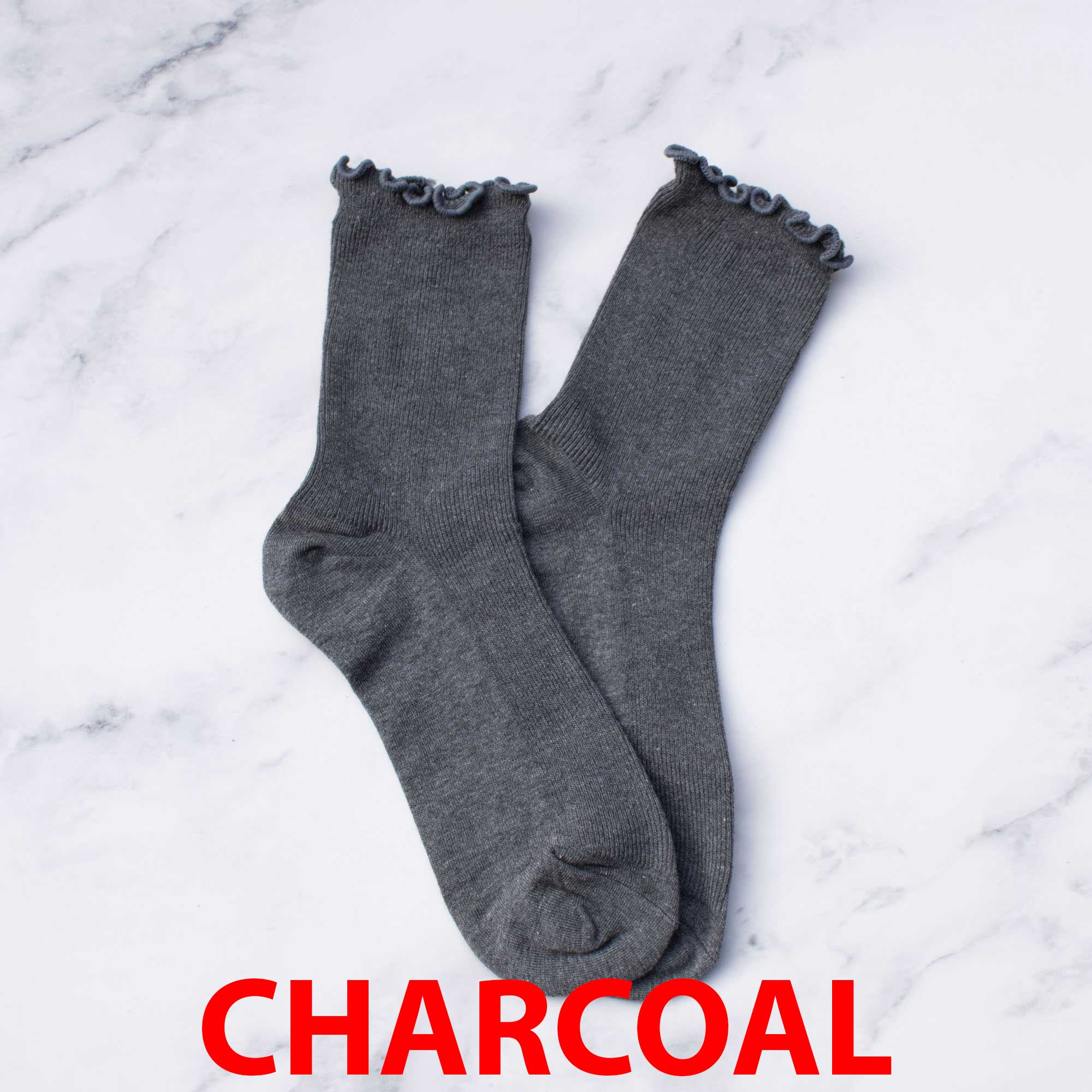 Wednesday Ruffle Socks