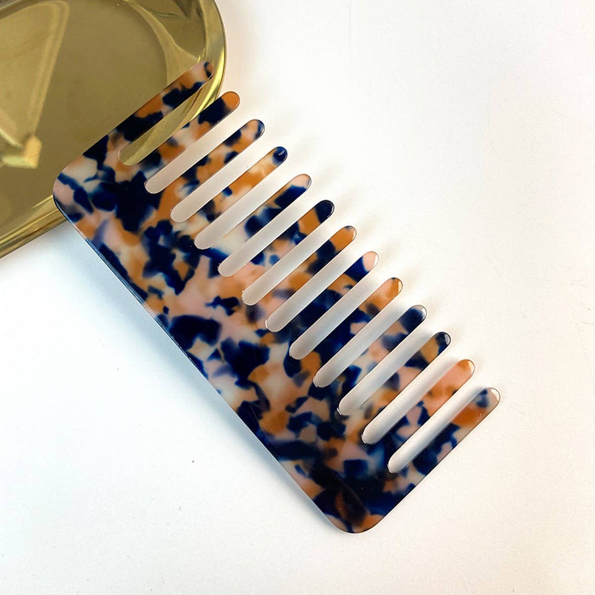 Tortoiseshell Acetate Comb Vintage Anti-Static_CWMM6403
