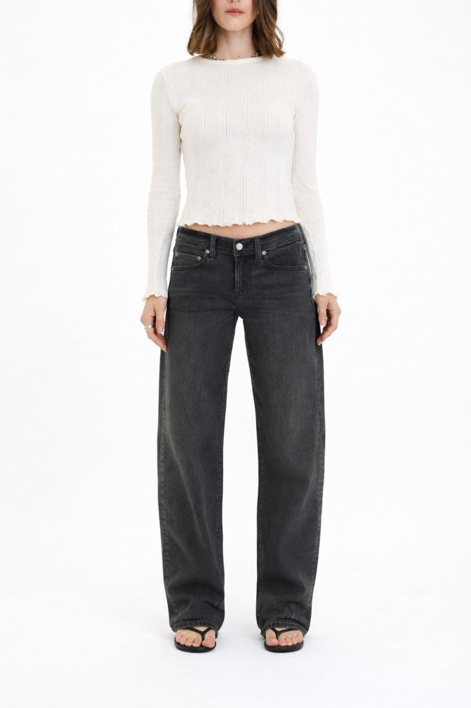 Replay Low Rise Soft Barrel V-Waist